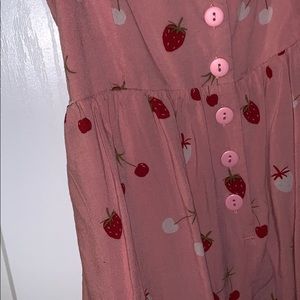 Urban outfitters cherry romper